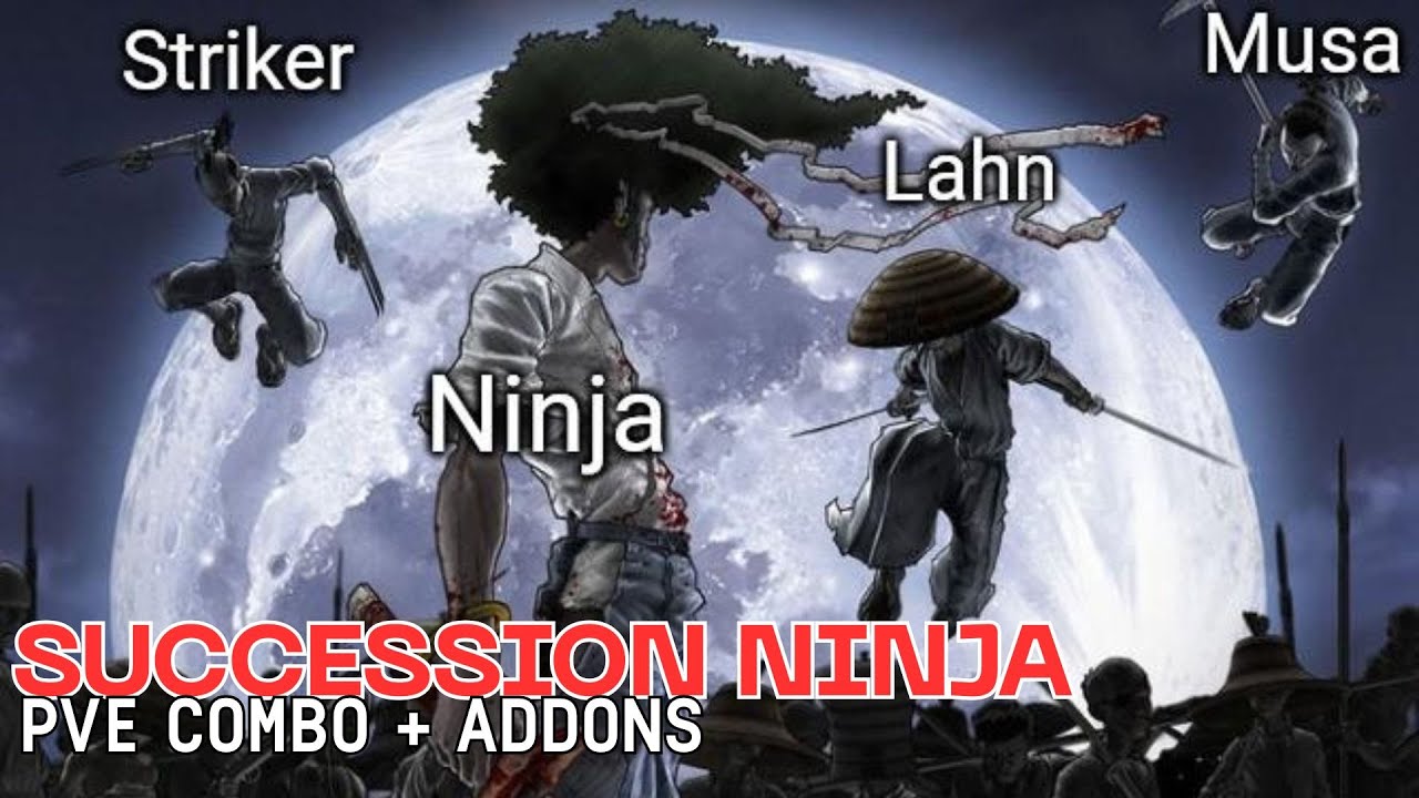 BDO | Succession Ninja | PVE COMBO + ADDONS