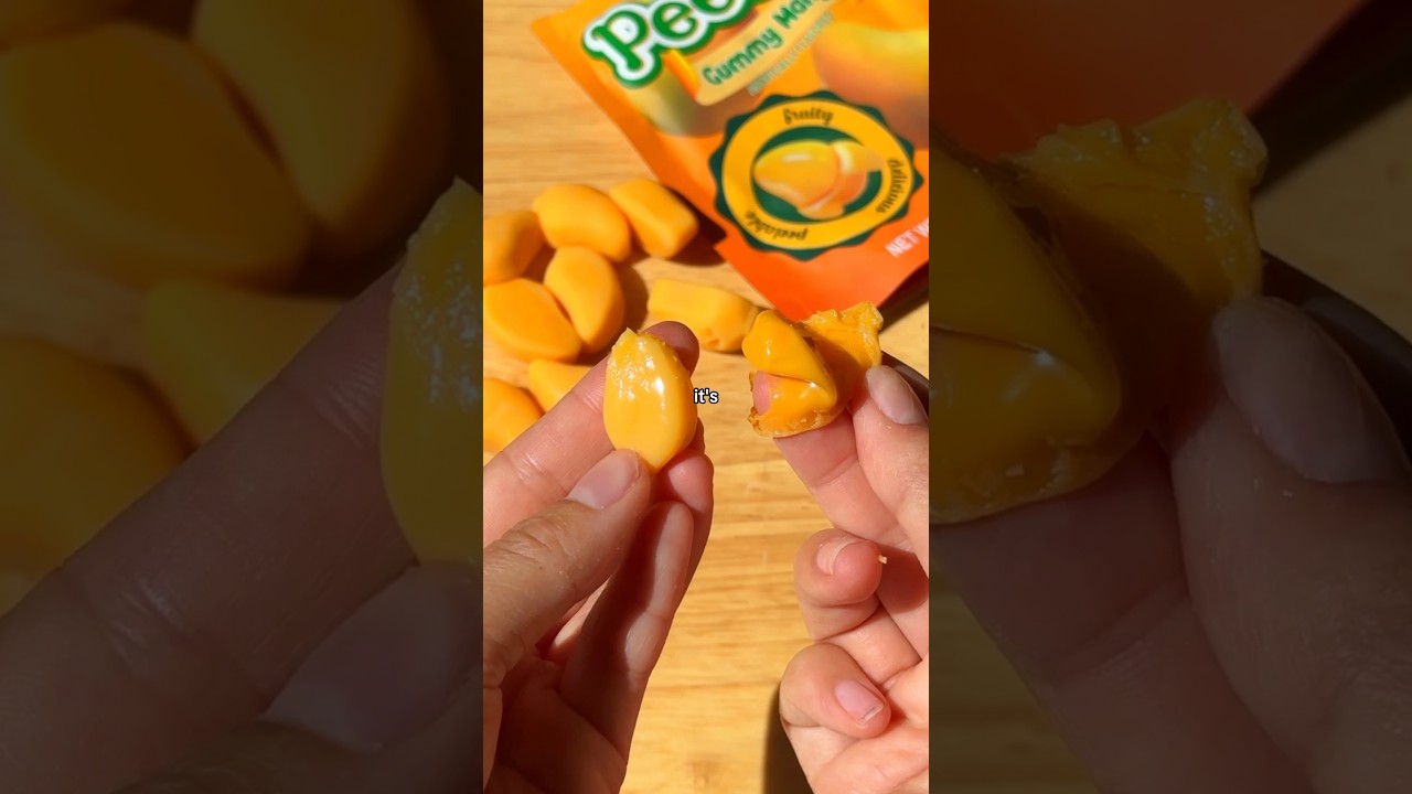 Finding the BEST Peelable Mango Gummy Brand 🥭🤯 #mango #gummy #candy