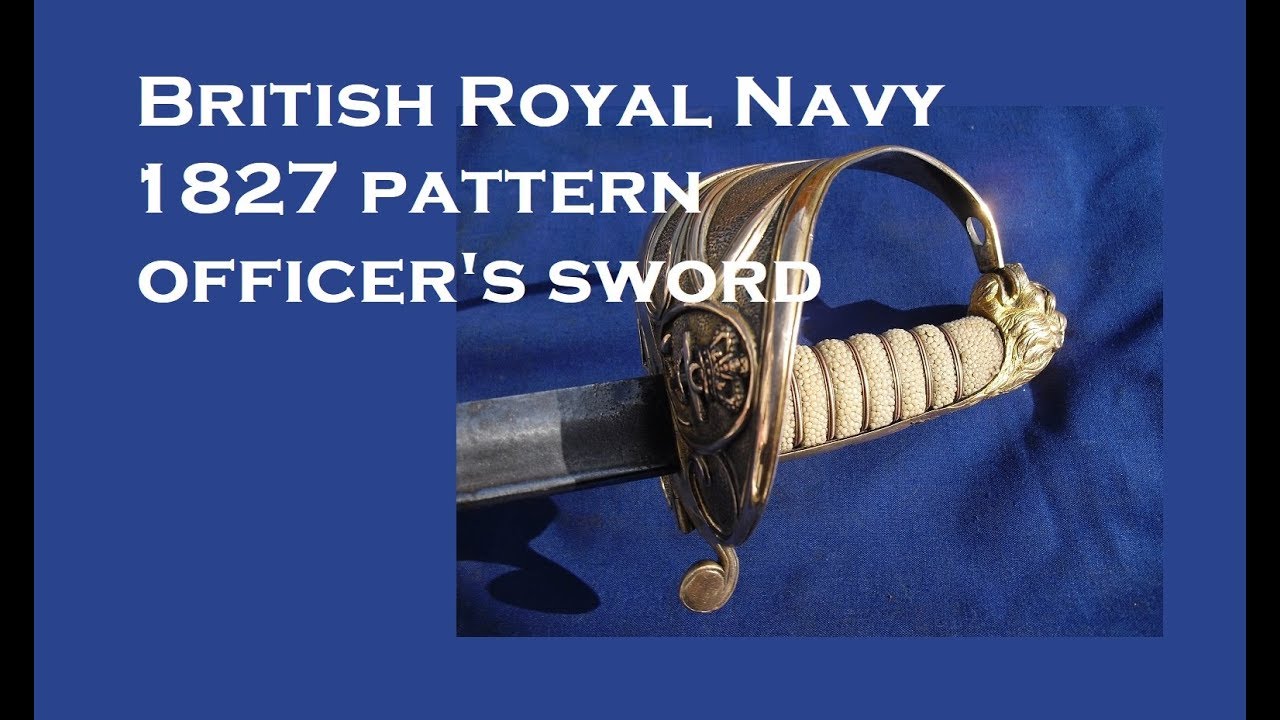 Royal Navy 1827 Pattern Officer's Sword