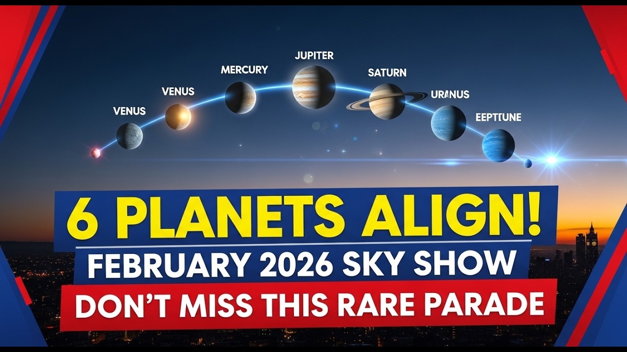 Planetary Parade 2026 Spotting 6 Planets in Alignment