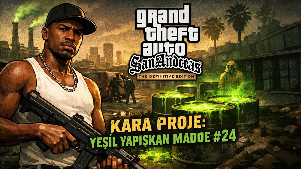 Grand Theft Auto: San Andreas - The Definitive Edition - Kara Proje, Yeşil Yapışkan Madde #24