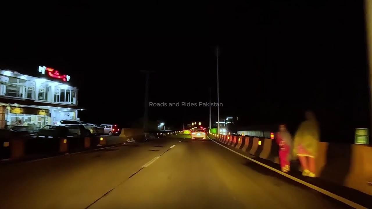 Night Drive from Murree to Islamabad | Expressway Scenic Ride
