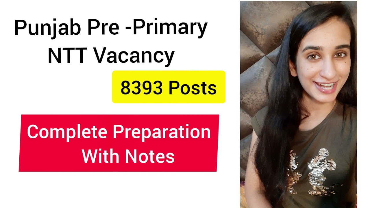 Punjab NTT 8393 Posts Full Preparation | Level Up Learning