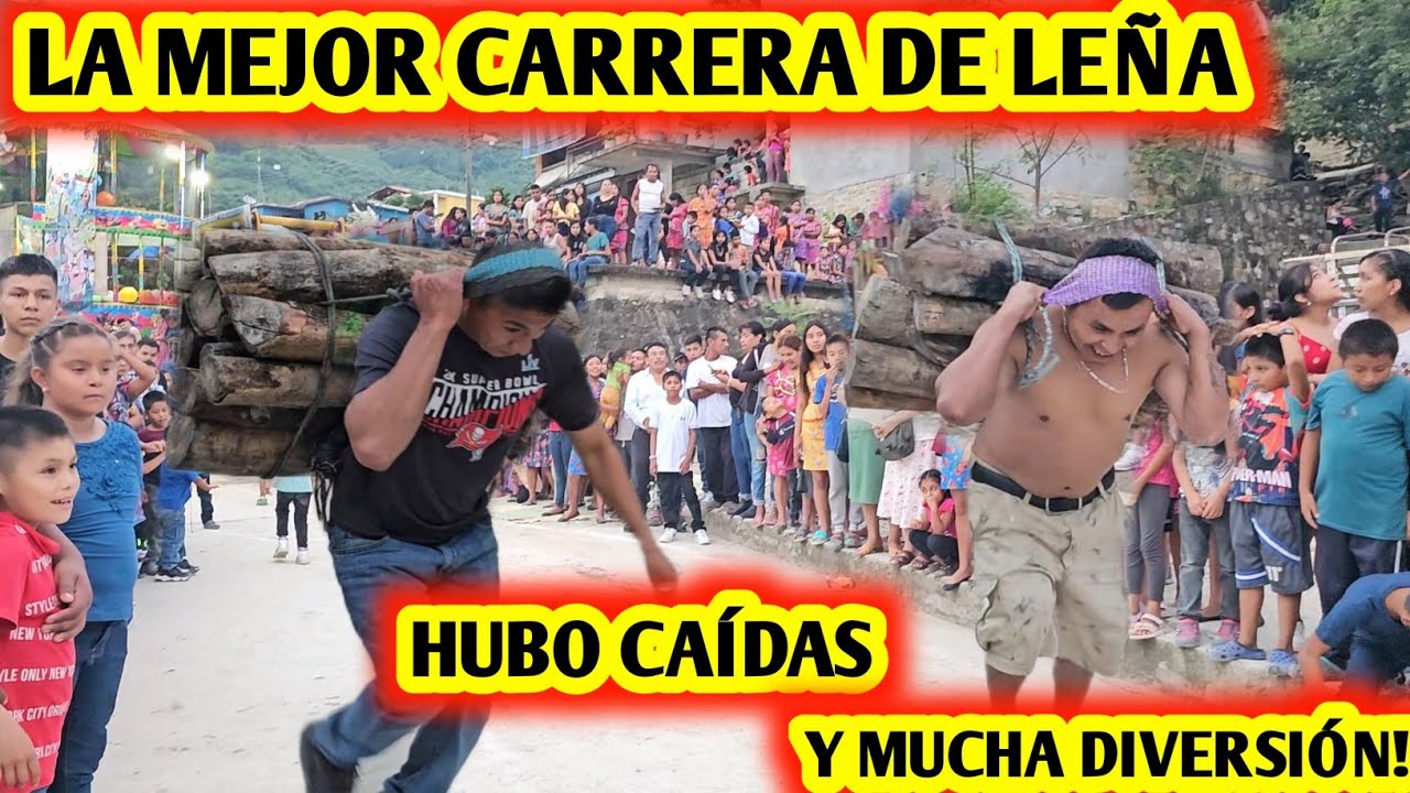 LA MEJOR CARRERA DE LEÑA EN OXELOCO YAHUALICA  HGO 2024