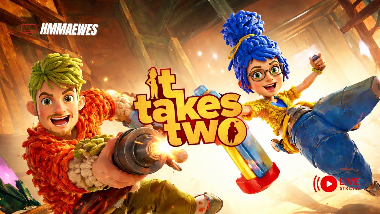 🔴[LIVE] LAH JADI BONEKA? | It Takes Two Indonesia