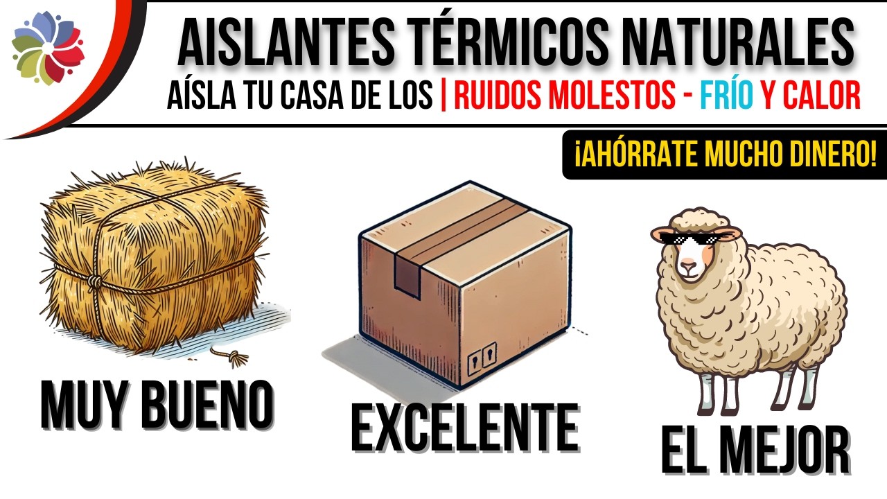 🔥❄️ TOP 15 AISLANTES TÉRMICOS, ACÚSTICOS y ECOLÓGICOS - Algunos ¡SON GRATIS!