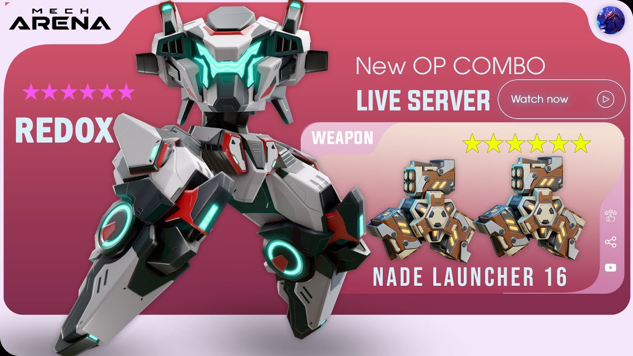 Redox Nade Launcher 16 - The king is back - Mech Arena