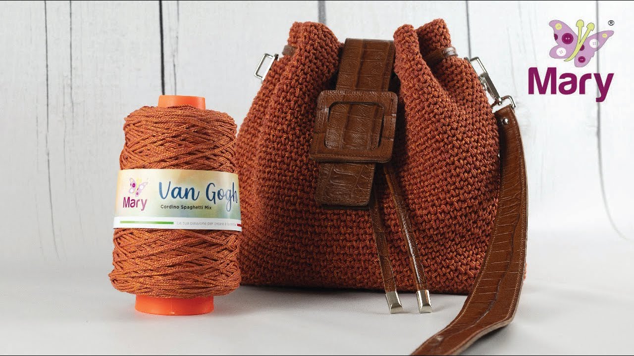 Secchiello Van Gogh all'uncinetto | Bag crochet