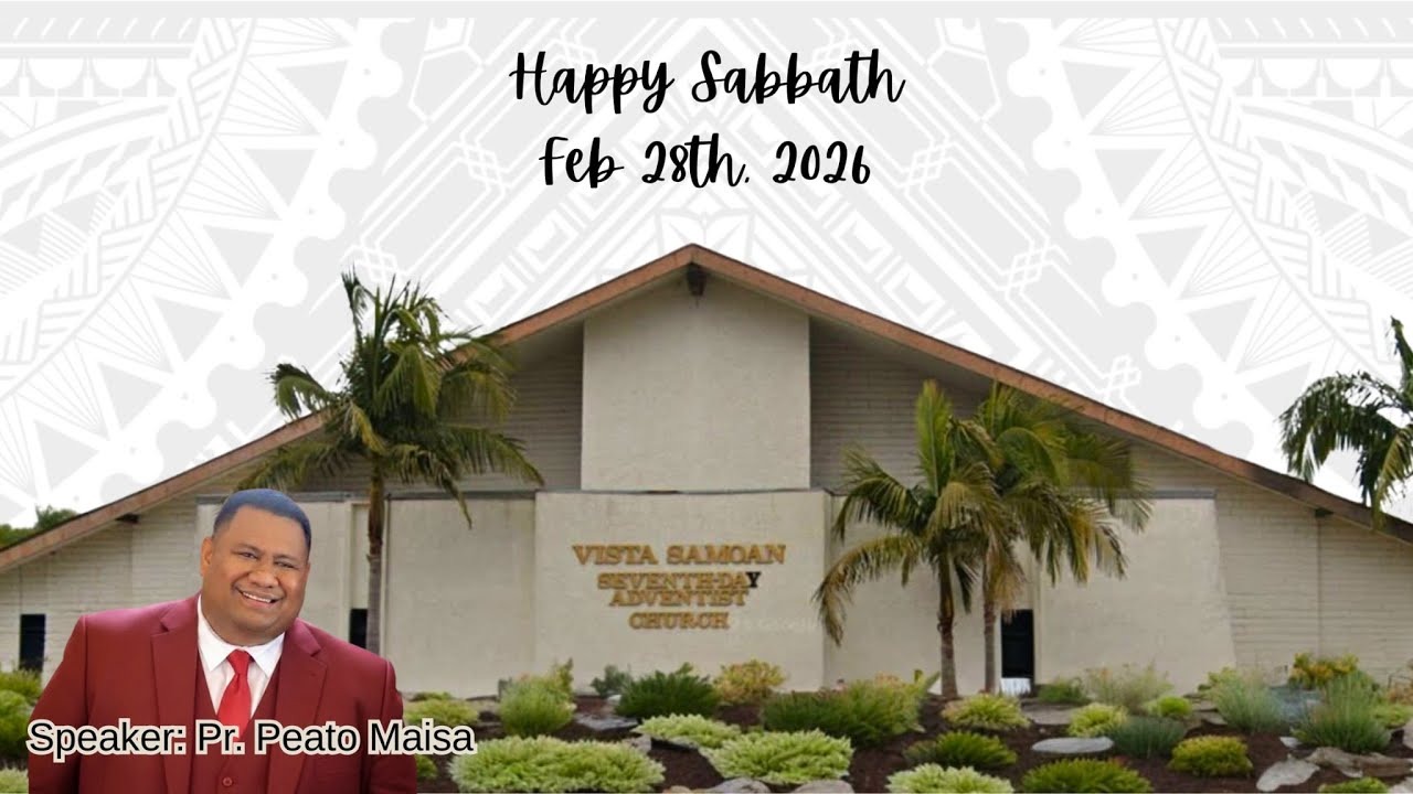 Live streaming of Vista Samoan SDA Church