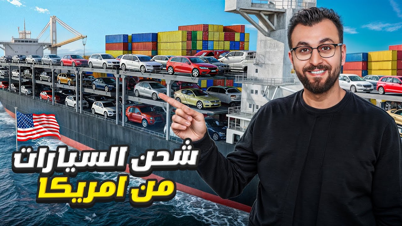 شحن سيارات ودراجات ويخوت من أمريكا للعالم 