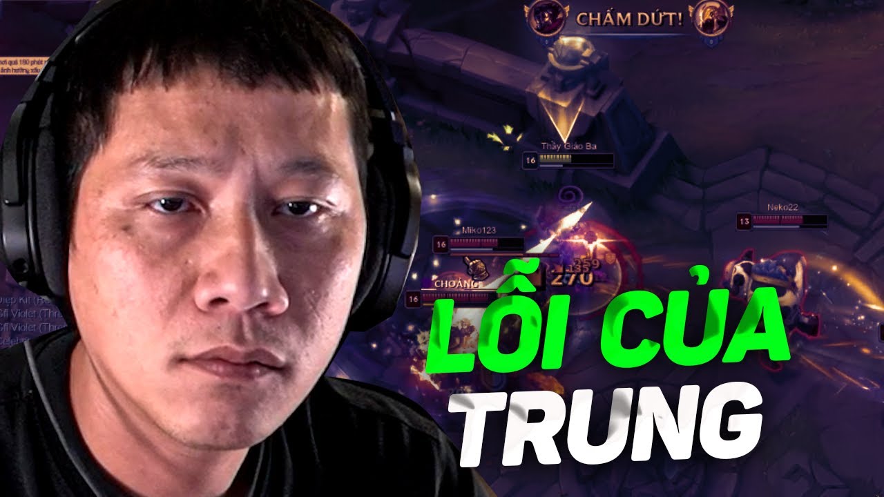 TRAIN TEAM | LỖI CỦA TRUNG...ĐƯỢC CHƯA?