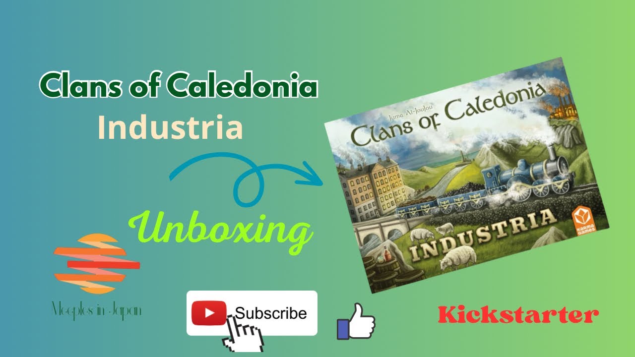 Clans of Caledonia - Industria Expansion & Big Box Unboxing 