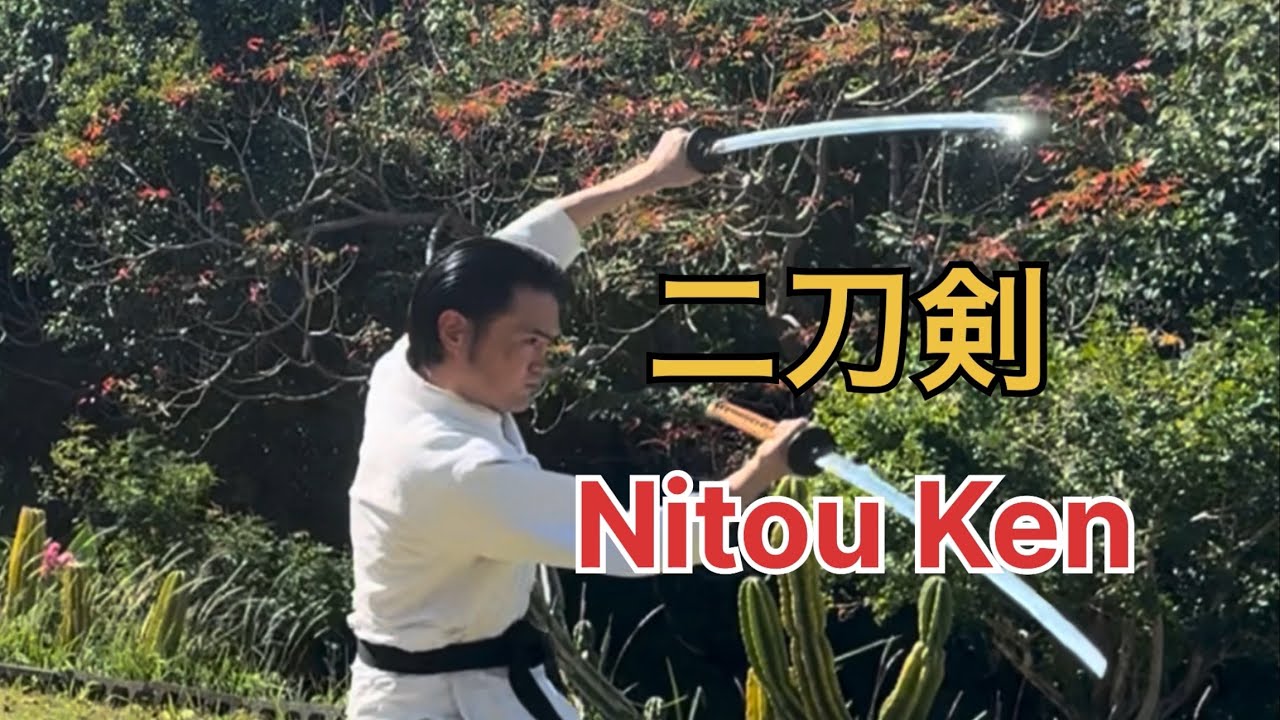 Nitou Ken 二刀剣　Bugeikan 武芸館 副館長Higa Kiyohiro