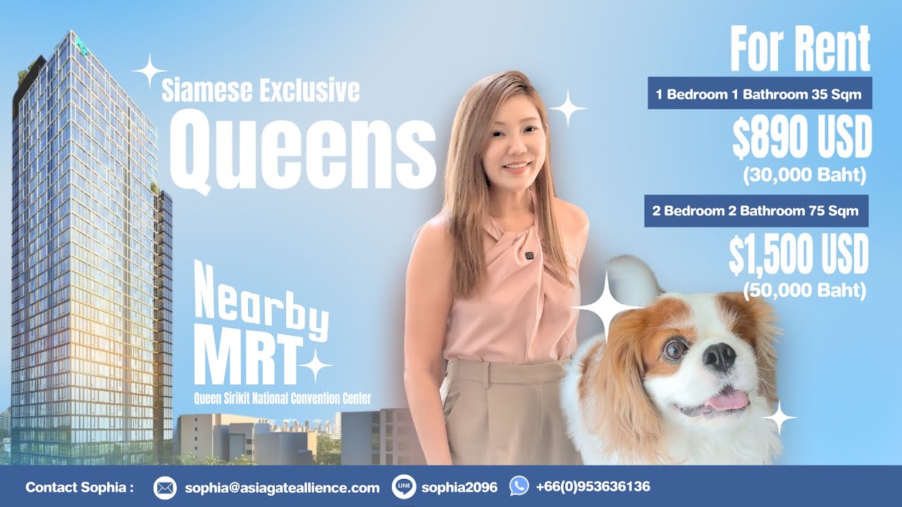 Must Watch Video! Luxury condo for Rent in Bangkok | Next to MRT | 1 Stn. to Sukhumvit