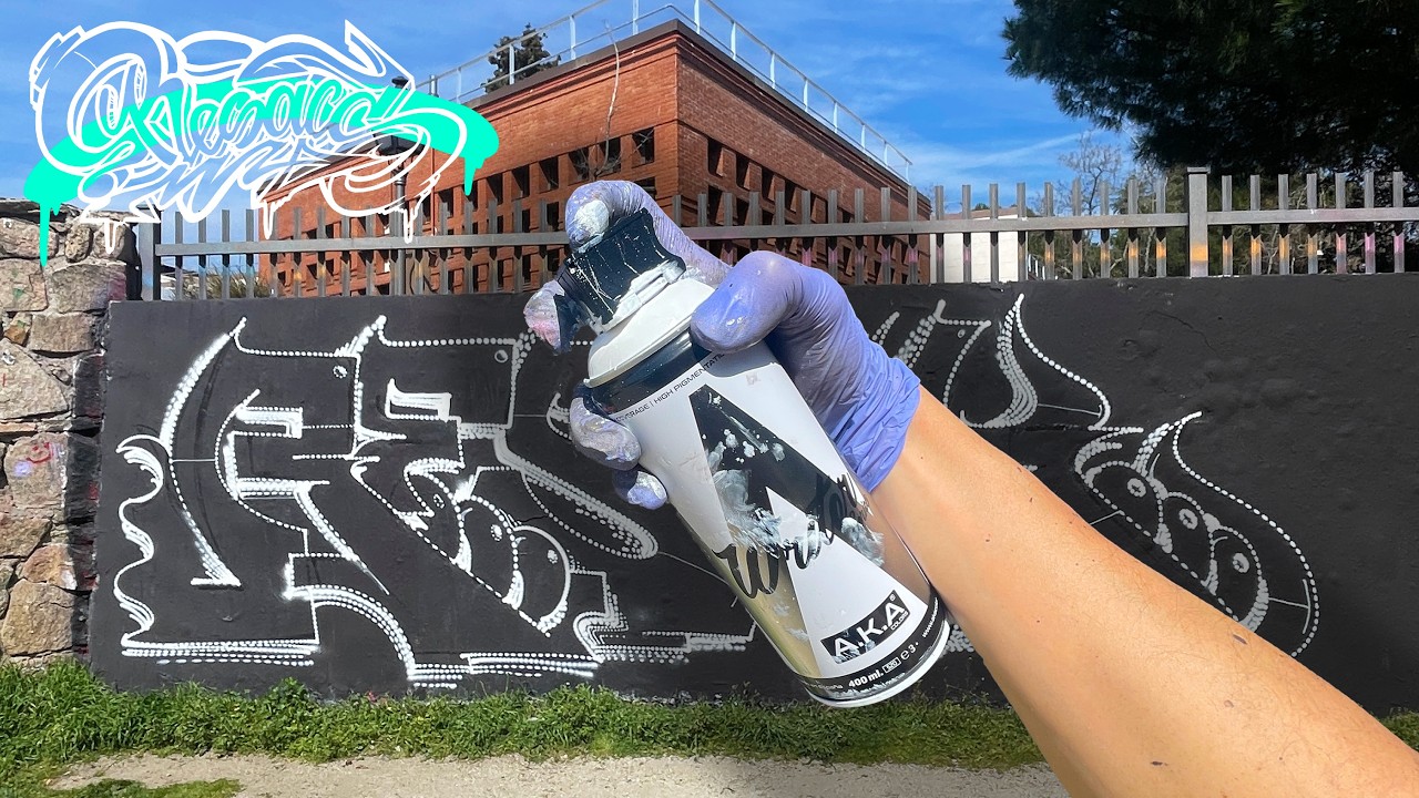 Testowanie systemu maszynki do tatuażu z farbą w sprayu 🔥 [The Robocap] - RESAKS