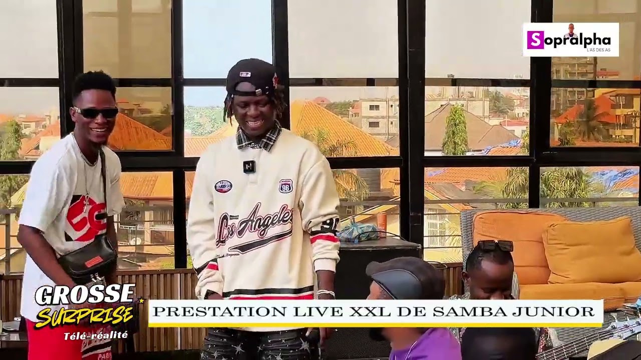 Télé-réalité : Samba Jr fait une prestation live de haut niveau, avant son concert VIP du 14 février