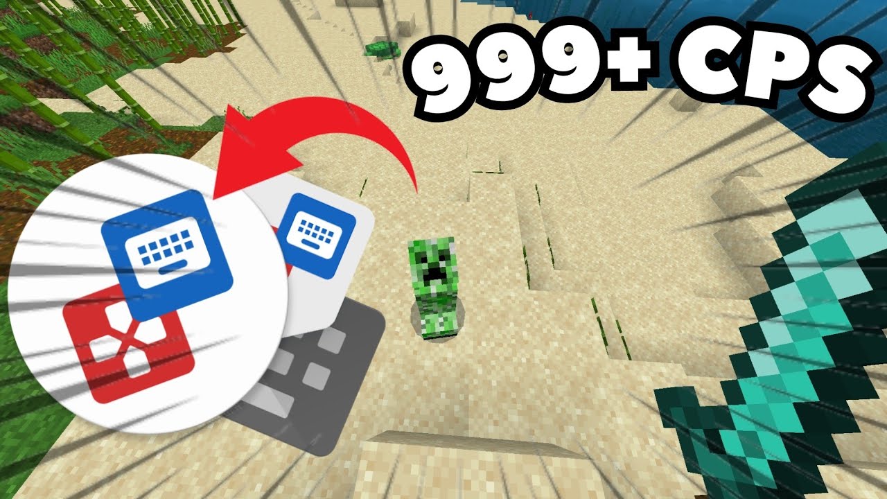Como Usar AUTO CLICKER no MCPE