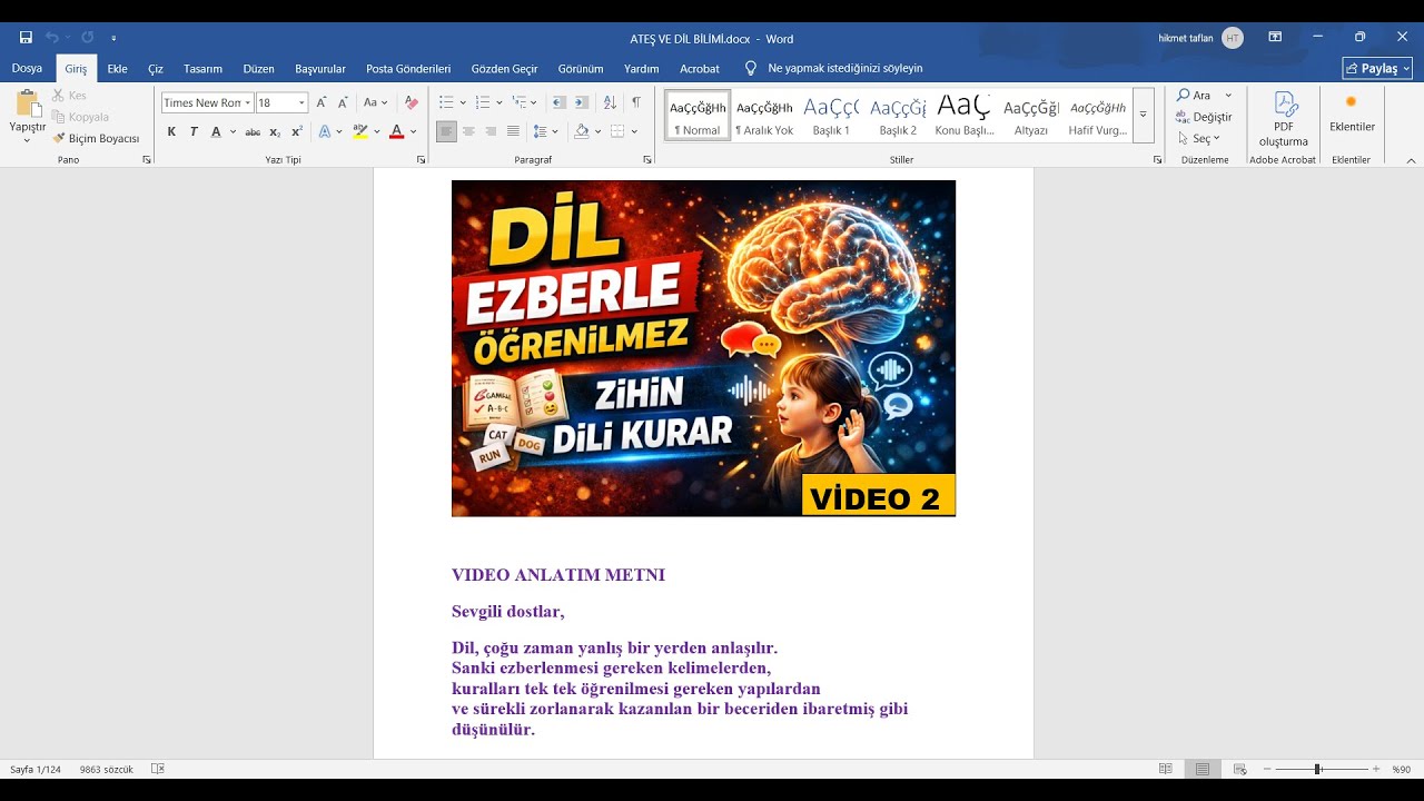 dil bilimi II Dil Beyinde Nerede? | Konuşma Tek Bir Merkez mi, Bir Ağ mı?