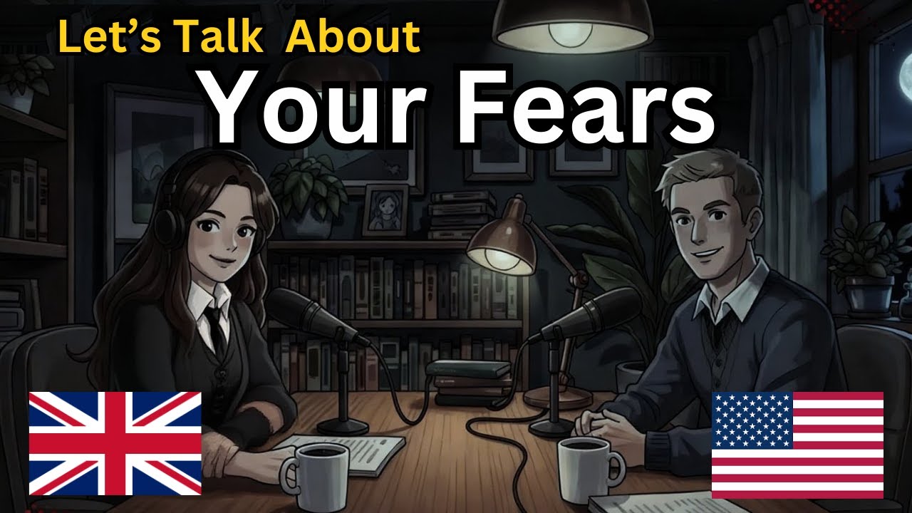 Talk About Fear in English | What Scares You in English | Express Emotions Naturally (A2)