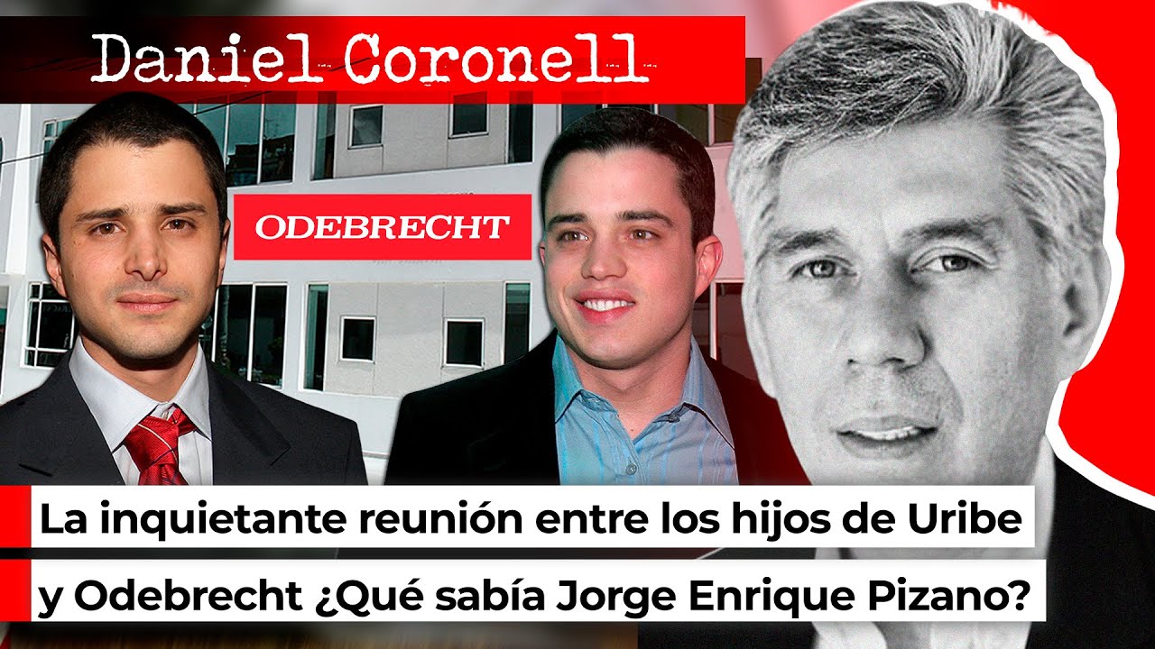 La inquietante reunión entre los hijos de Uribe y Odebrecht ¿Qué sabía Jorge Enrique Pizano?
