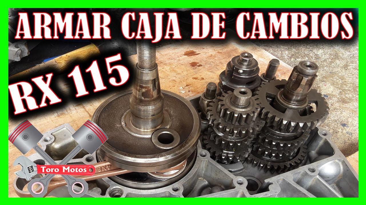 Yamaha RX 115 Como Armar Caja De Cambios | ToroMotos