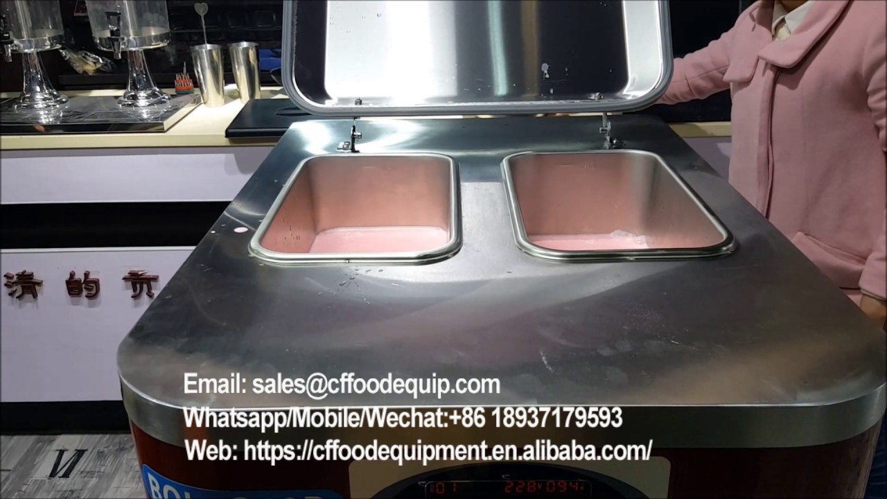 How to install the soft ice cream machine and make ice cream?