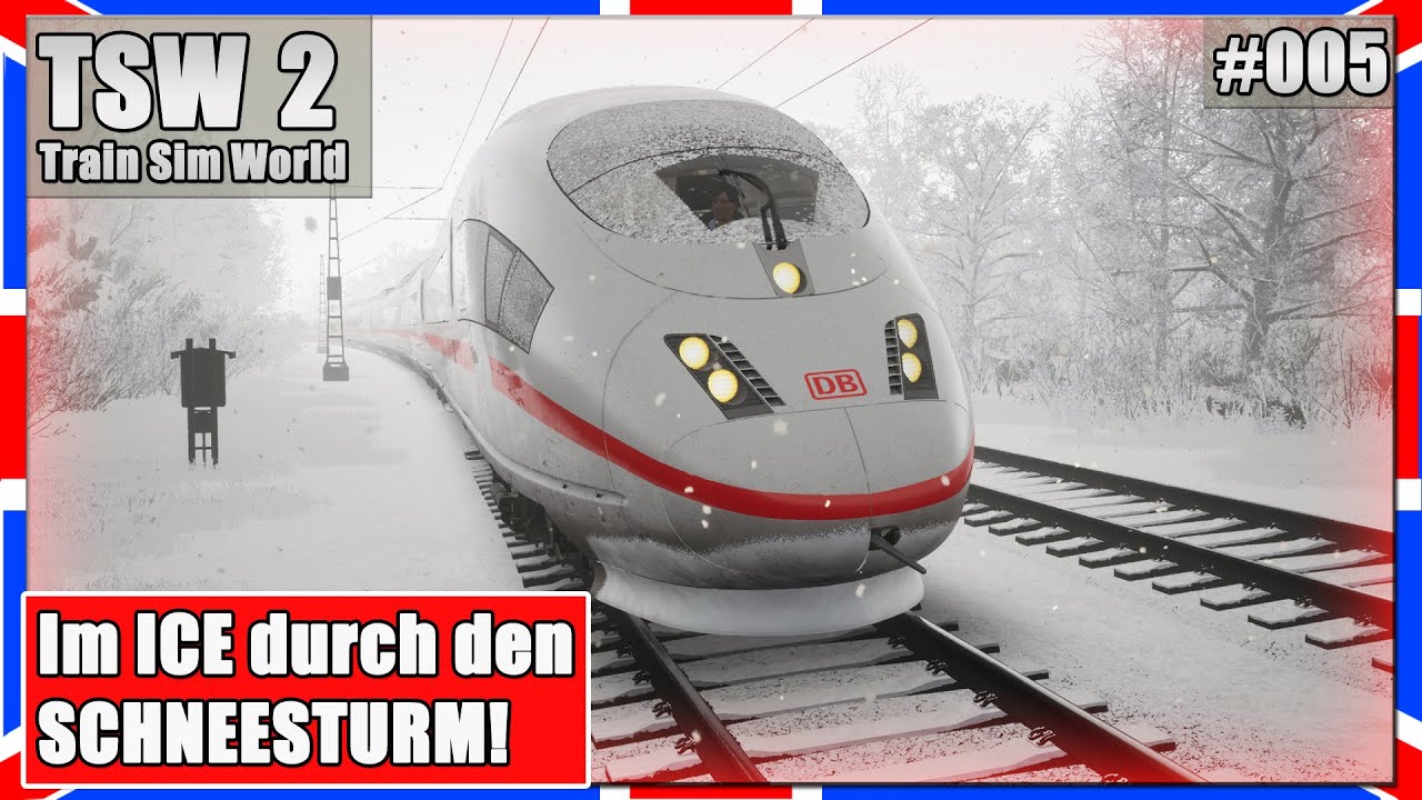 Train Sim World 2  | ICE mit 250 KM/H im SCHNEESTURM! | Köln Aachen | TSW2 [PC|Deutsch]