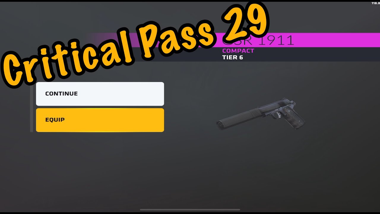 Critical Pass Season 29 | Critical Ops Case Opening