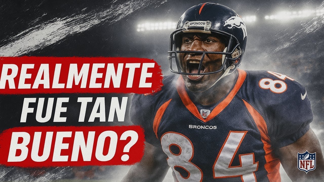 ¿Qué tan bueno fue Shannon Sharpe realmente? | El ala cerrada que dominó la NFL