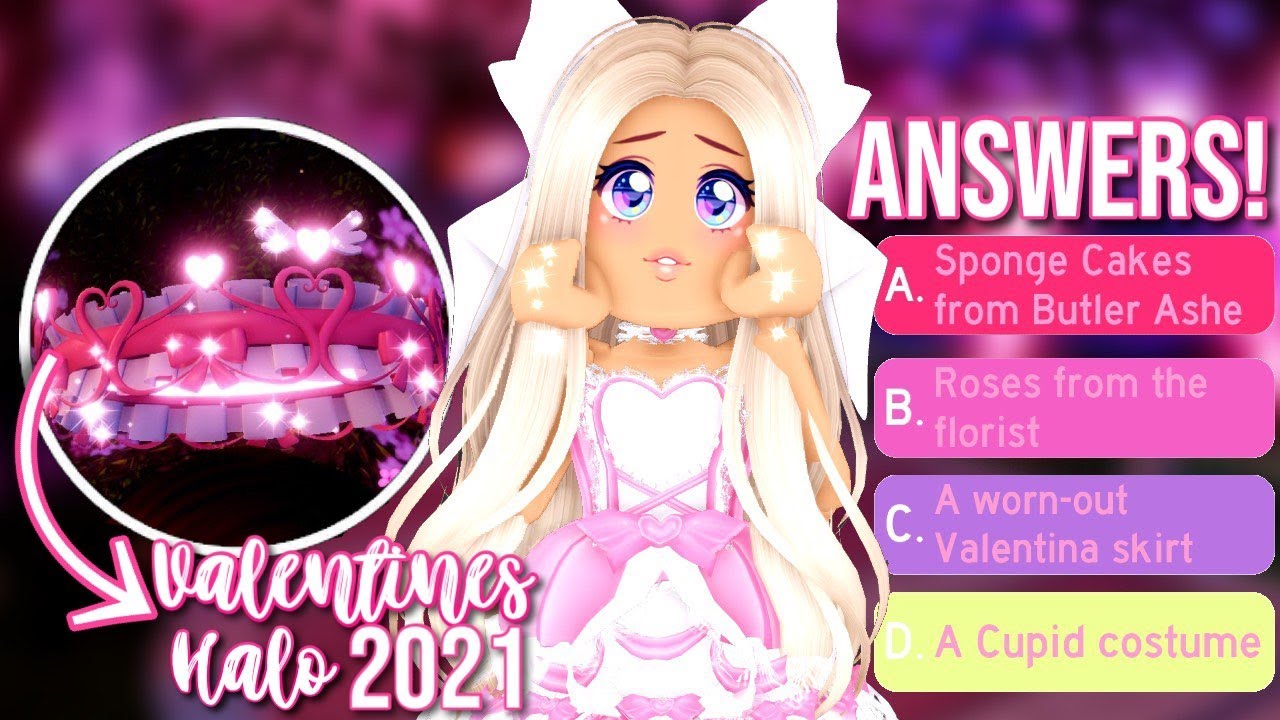 *NEW* VALENTINE'S DAY HALO ANSWERS| HOW TO OFTEN WIN THE HALO| Roblox Royale High