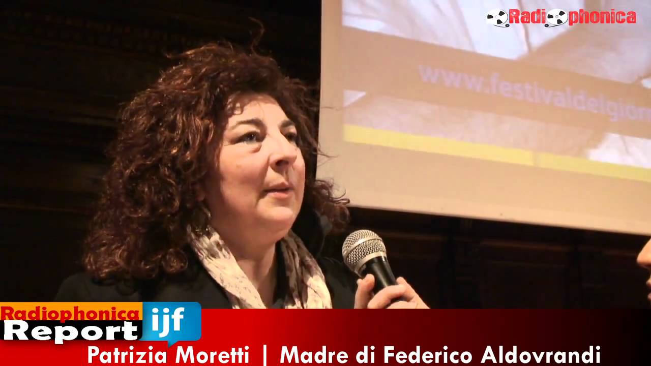 PATRIZIA MORETTI | MADRE DI FEDERICO ALDOVRANDI | #IJF11