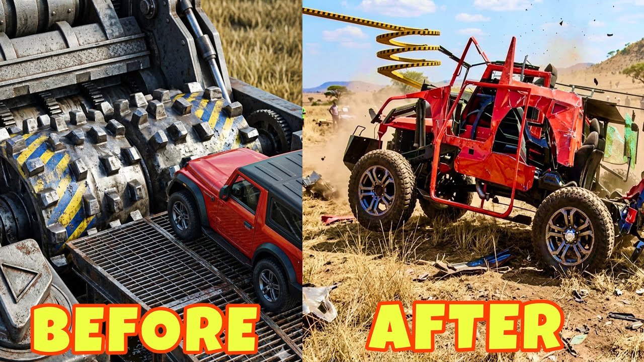 THAR HAS CRUSHED TOTALLY | INDIAN VEHICLE SIMULATOR 
