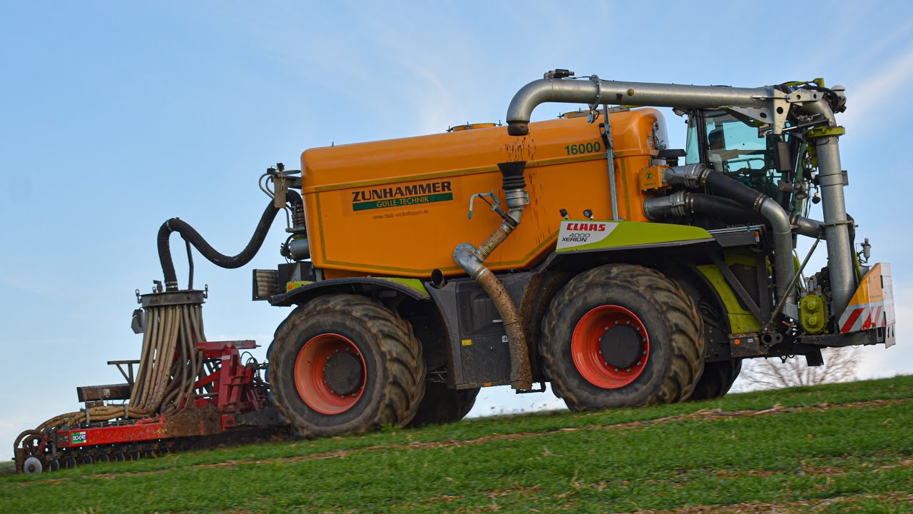 2019 | CLAAS XERION 4000 Saddletrac | GÜLLE EINSATZ EXTREM | 2x FENDT VARIO [822 | 820]