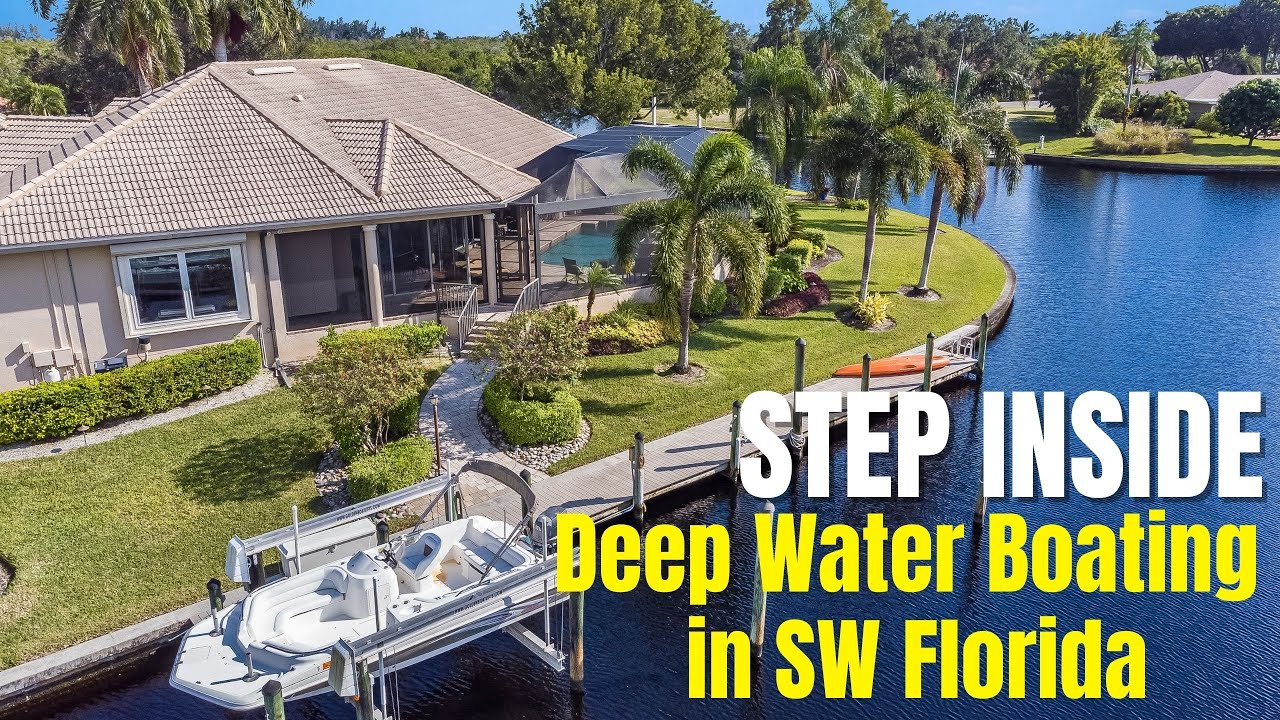 &ldquo;STEP INSIDE&rdquo; This Deep Waterfront Direct Access Canal Front Home In &ldquo;THE BEST&rdquo;Subdivision In SWFL!