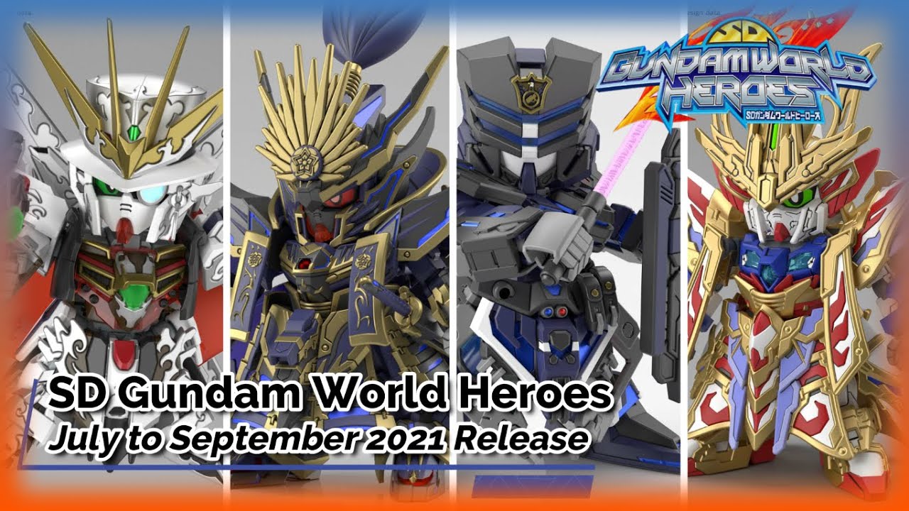 SD Gundam World Heroes July to September 2021 Release
