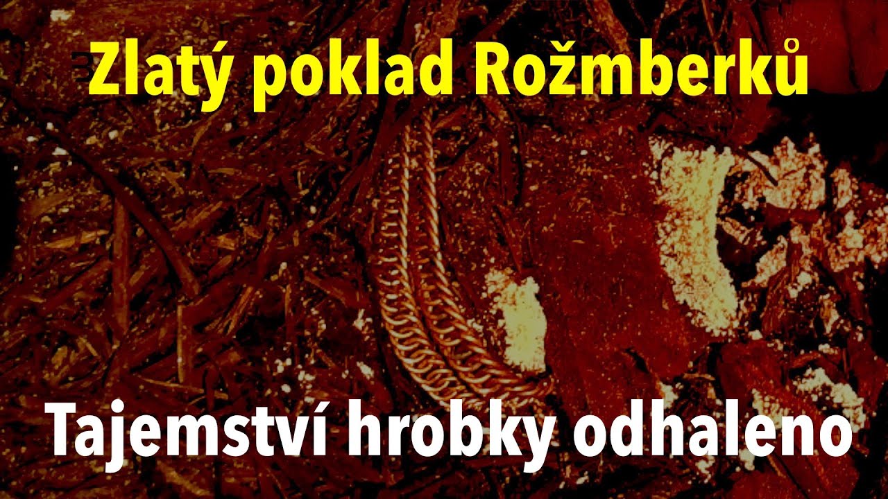 Naše historie: Tajemství rožmberské hrobky odhaleno, zlato nalezeno