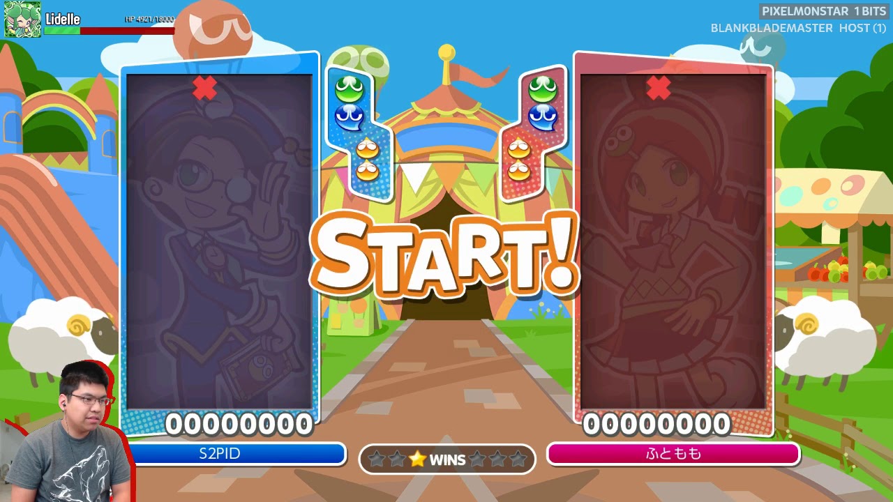Puyo Puyo Tetris - Getting slaughtered by Tom (#1 JP Puyo player)