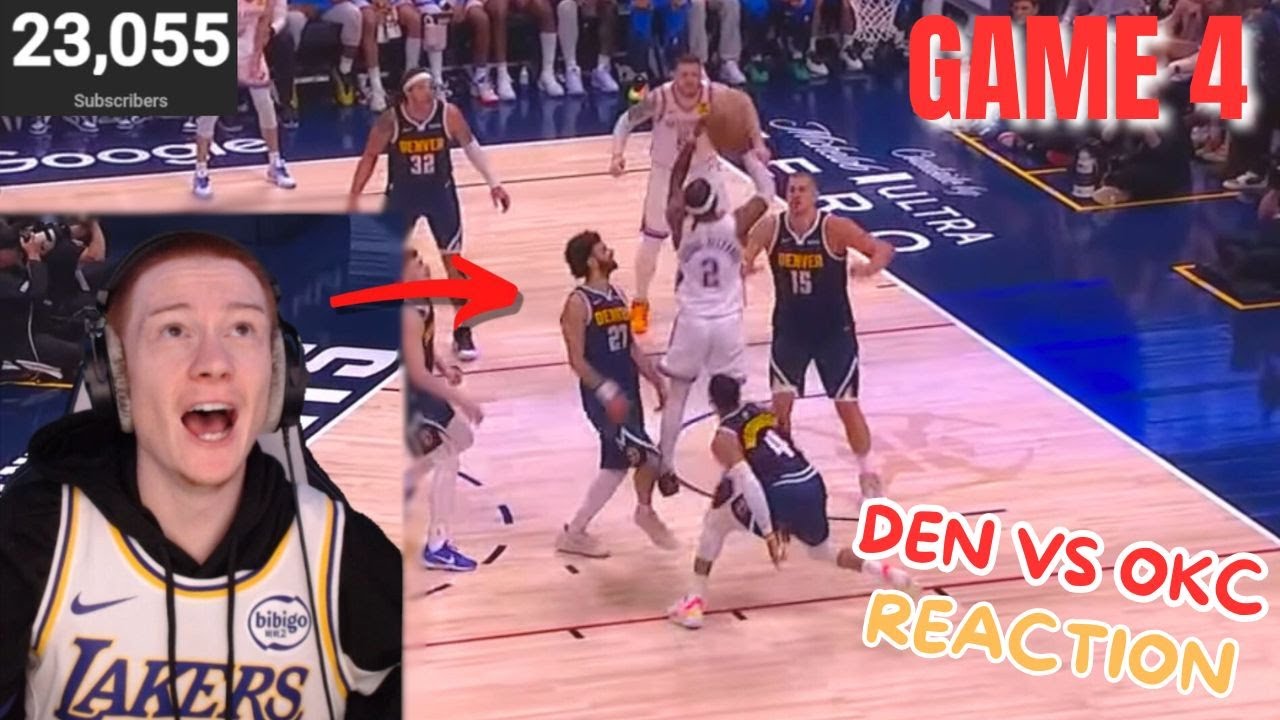 Reacting to Thunder vs Nuggets Game 4!