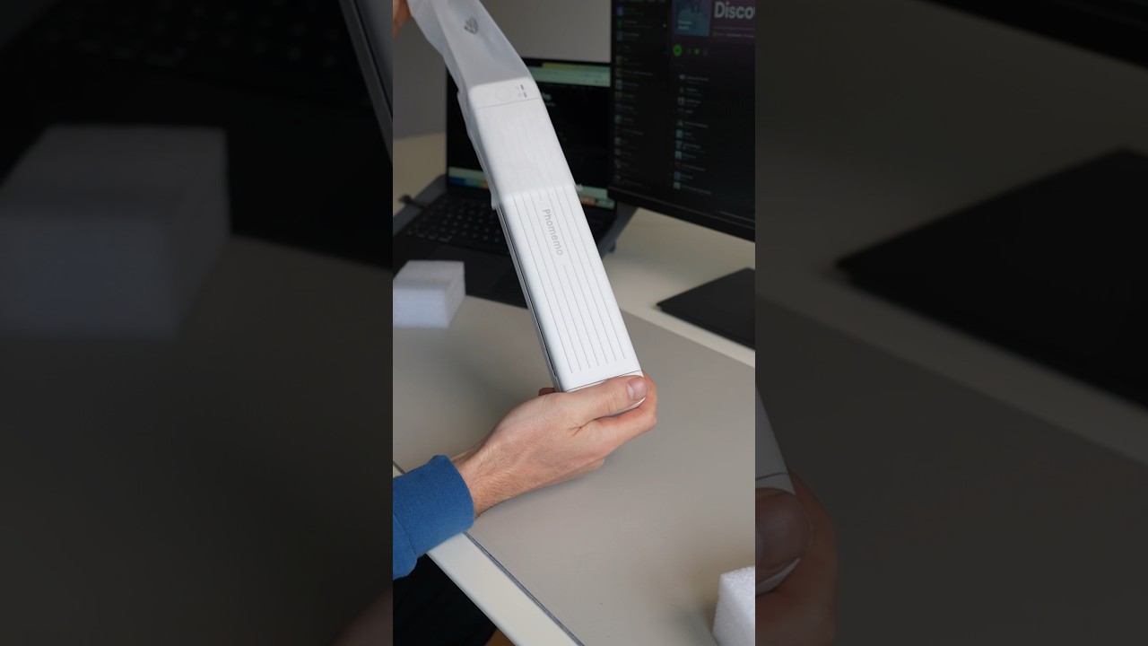 ASMR Unboxing Phomemo P831 Portable Printer 🖨️Used to hardly print anything, but now it&rsquo;s all I do!