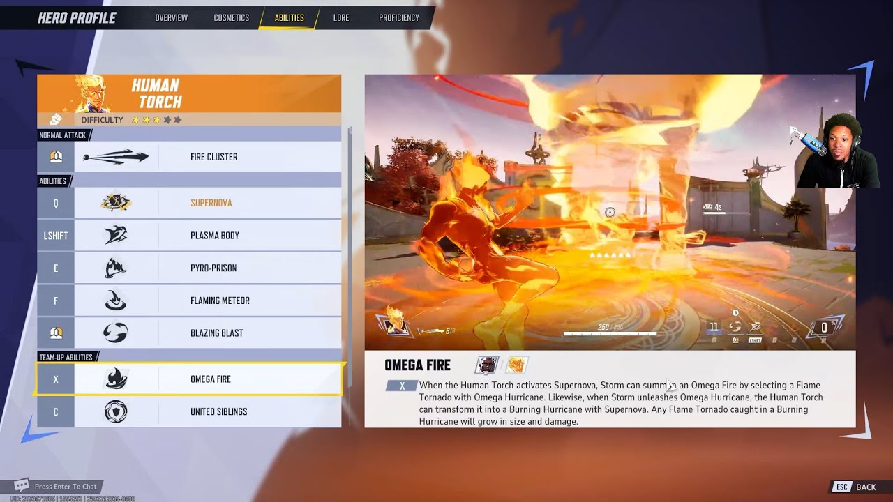 Human Torch Abilities Showcase - Marvel Rivals