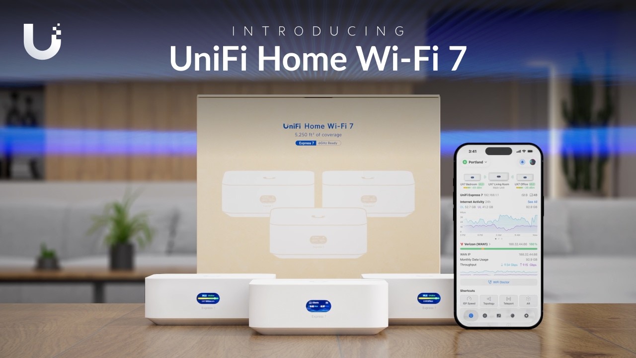 Przedstawiamy: Wi-Fi w całym domu od UniFi