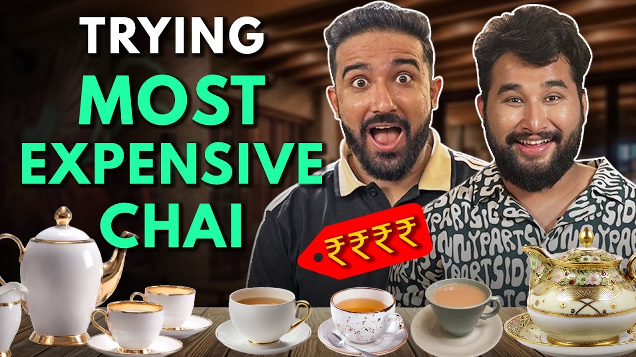 Trying MOST EXPENSIVE CHAI | The Urban Guide