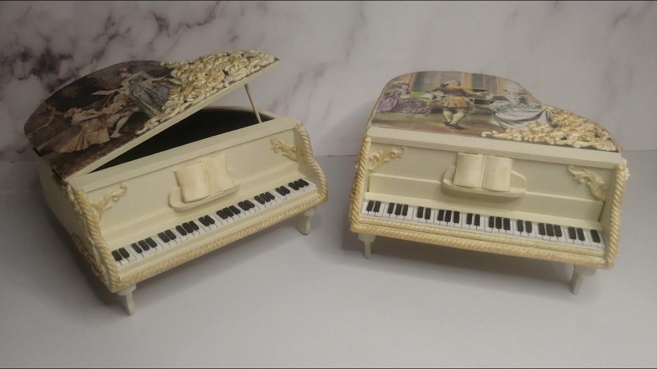 DIY/Gift box with your own hands /  Подарочная шкатулка своими руками 🎼🎹