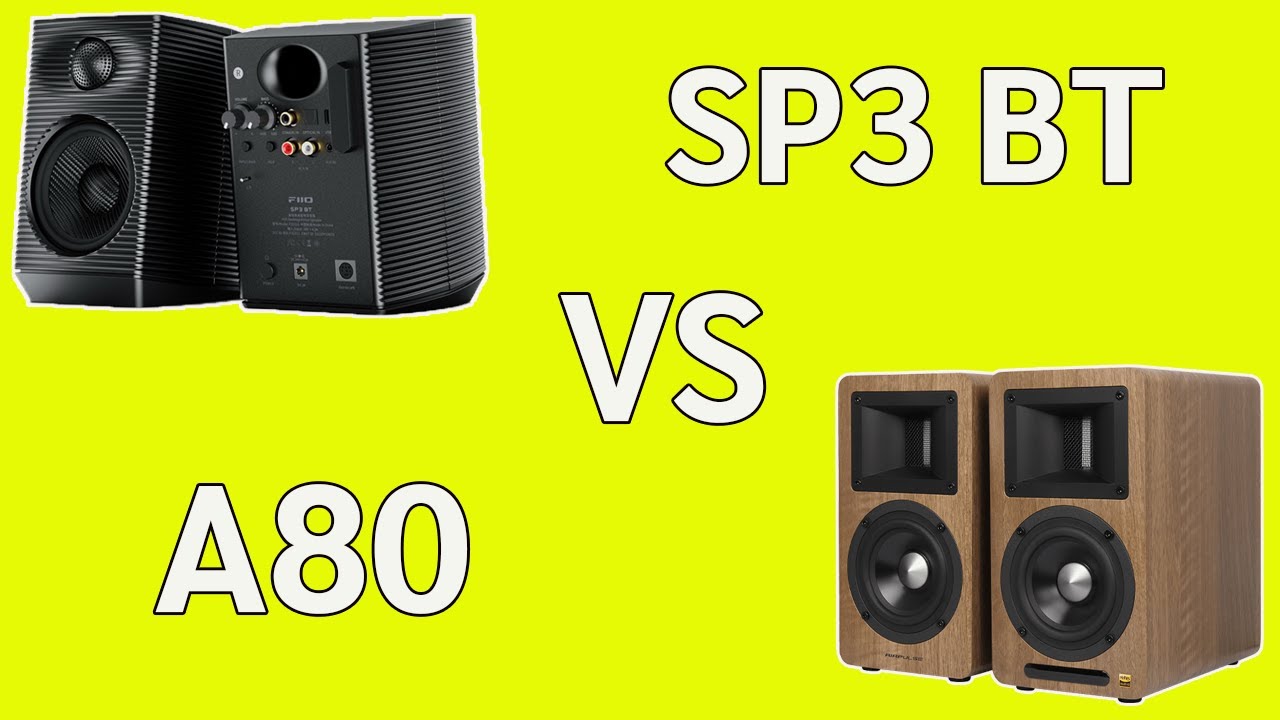 Fiio SP3 BT  VS  Edifier Airpulse A80