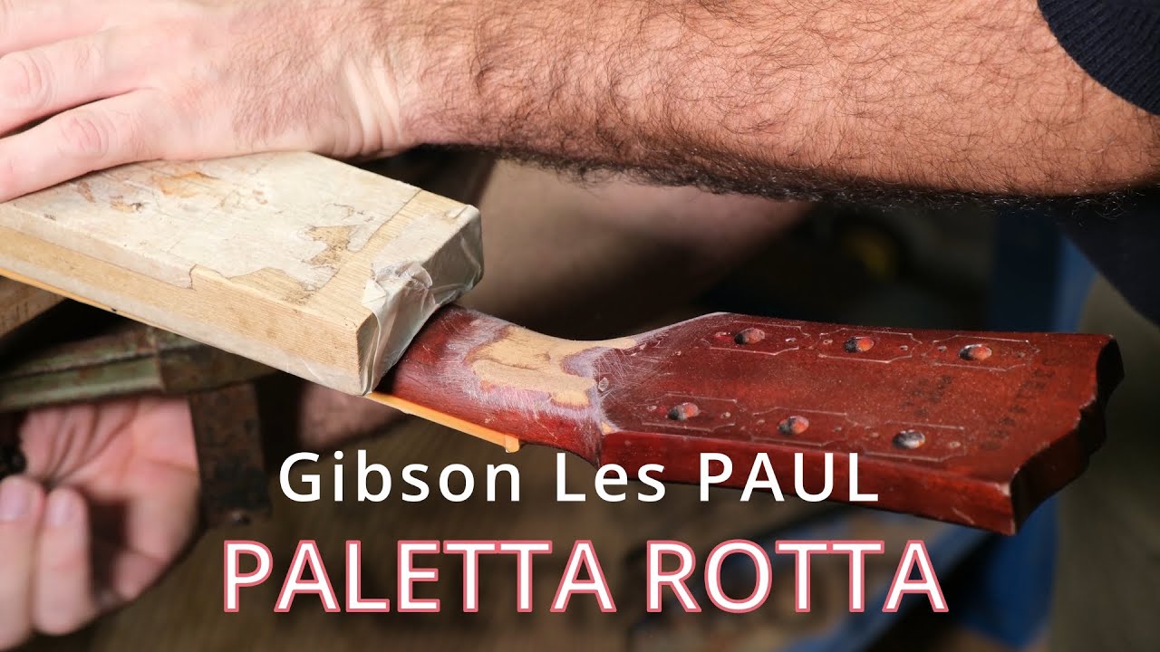 Gibson Les Paul - Riparazione paletta rotta