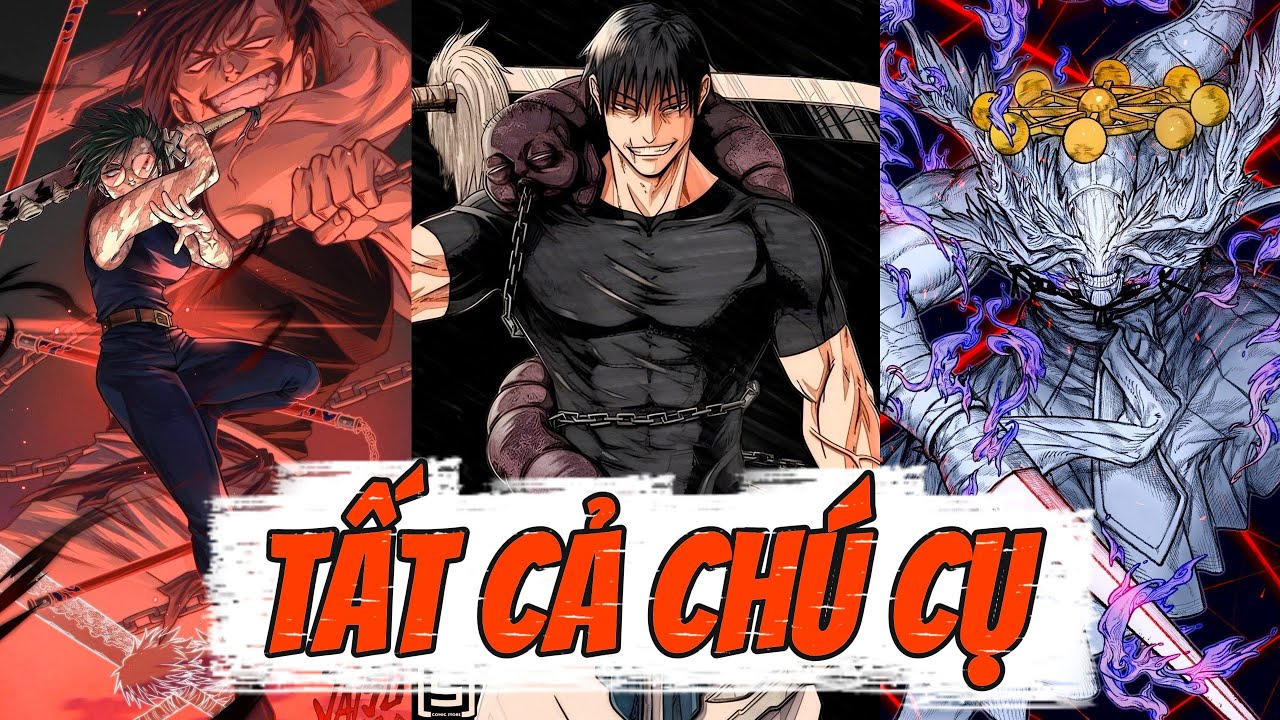 Tổng Hợp Tất Cả Chú Cụ Trong Jujutsu Kaisen - Từ Cấp 4 Đến Đặc Cấp | Nâng Tầm Phi Thuật Sư