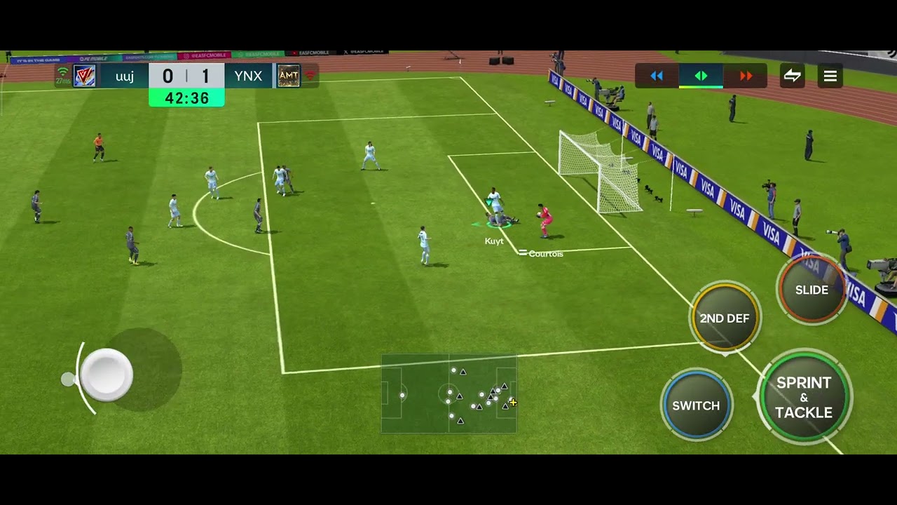 Playing FC MOBILE