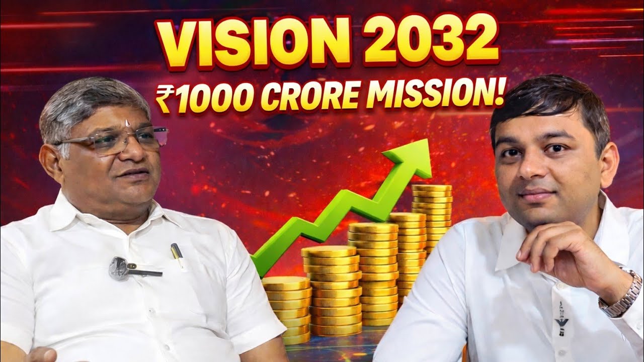 🔥 Vision 2032 | 1000 Crore નું સપનું | Kanjibhai Murjibhai Gami | The Hitesh Isasariya Show | Part-1