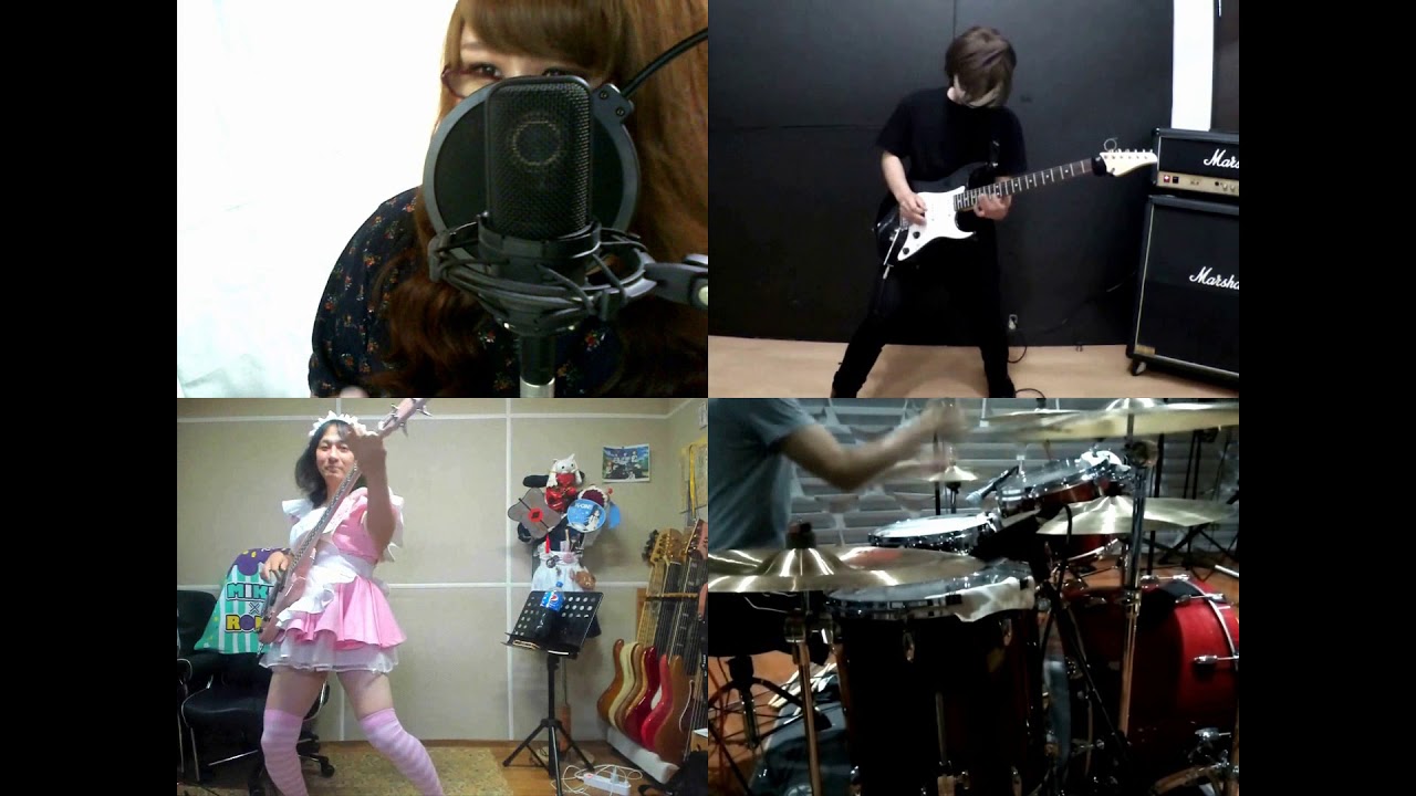 [HD]Kanata no Astra OP [star*frost] Band cover