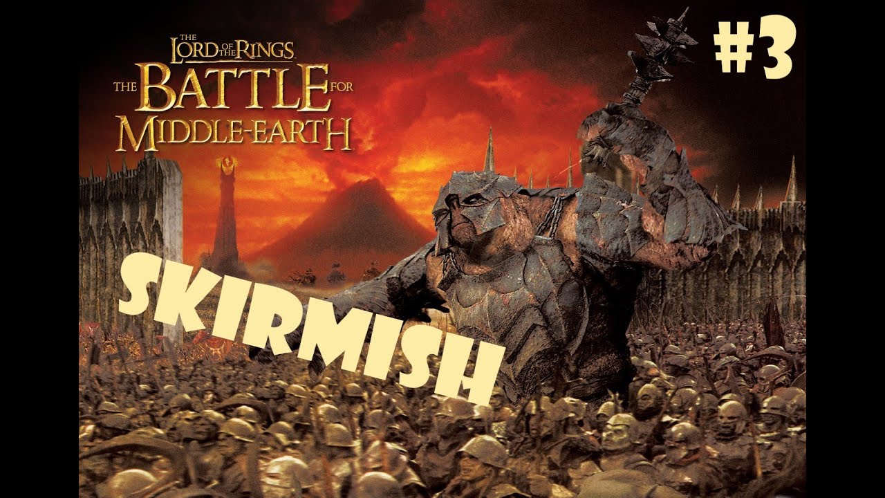 LOTR : Battle For Middle Earth - Skirmish (1vs1) - Westfold -  Rohan(me) vs Isengard (Hard AI)